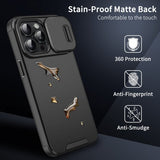 iPhone 15 Pro Cover Kameraskjold Sort