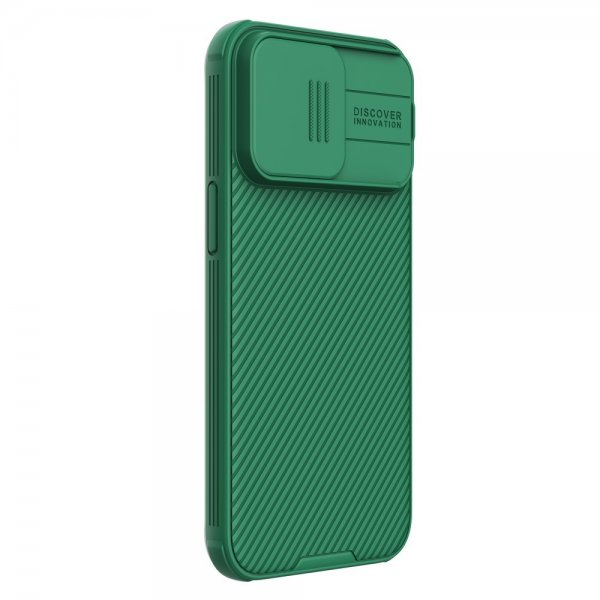 Nillkin iPhone 15 Pro Cover CamShield MagSafe Grøn