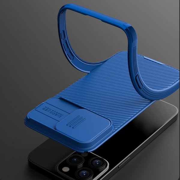 Nillkin iPhone 15 Pro Cover CamShield MagSafe Grøn