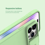 Nillkin iPhone 15 Pro Cover CamShield Silky Grå