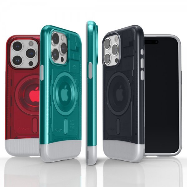 Spigen iPhone 15 Pro Cover Classic C1 MagFit Bondi Blue