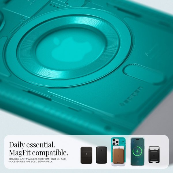 Spigen iPhone 15 Pro Cover Classic C1 MagFit Bondi Blue