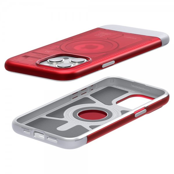 Spigen iPhone 15 Pro Cover Classic C1 MagFit Ruby