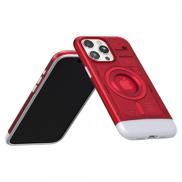 Spigen iPhone 15 Pro Cover Classic C1 MagFit Ruby