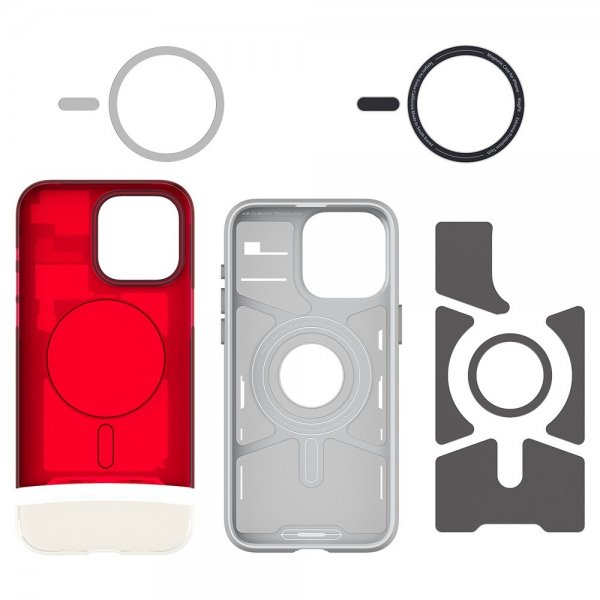 Spigen iPhone 15 Pro Cover Classic C1 MagFit Ruby