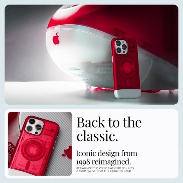 Spigen iPhone 15 Pro Cover Classic C1 MagFit Ruby