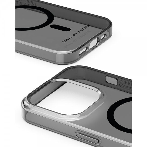 Ideal of Sweden iPhone 15 Pro Cover Clear Case MagSafe Tinted Black