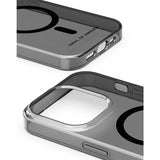 Ideal of Sweden iPhone 15 Pro Cover Clear Case MagSafe Tinted Black