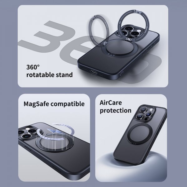 Baseus iPhone 15 Pro Cover CyberLoop MagSafe Sort