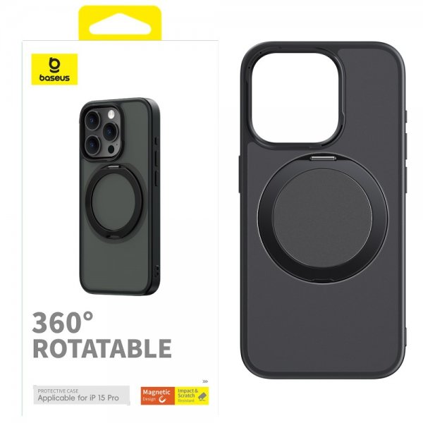Baseus iPhone 15 Pro Cover CyberLoop MagSafe Sort