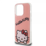 Hello Kitty iPhone 15 Pro Cover Daydreaming Crossbody Rosa