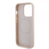 Hello Kitty iPhone 15 Pro Cover Præget Logo MagSafe Pink