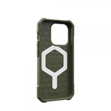 Urban Armor Gear (UAG) iPhone 15 Pro Cover Essential Armor MagSafe Olive Drab