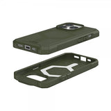 Urban Armor Gear (UAG) iPhone 15 Pro Cover Essential Armor MagSafe Olive Drab