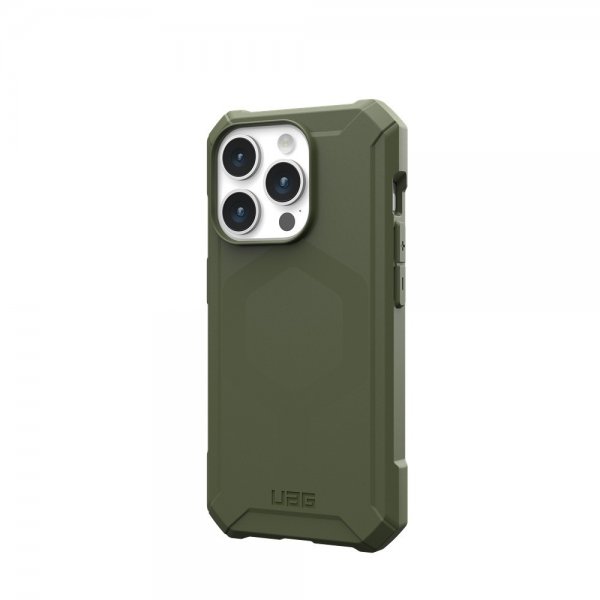 Urban Armor Gear (UAG) iPhone 15 Pro Cover Essential Armor MagSafe Olive Drab