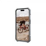 Urban Armor Gear (UAG) iPhone 15 Pro Cover Essential Armor MagSafe Sølv