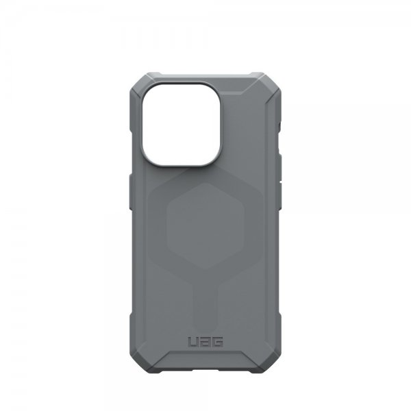 Urban Armor Gear (UAG) iPhone 15 Pro Cover Essential Armor MagSafe Sølv