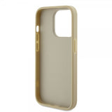 Guess iPhone 15 Pro Cover Fixed Glitter Guld