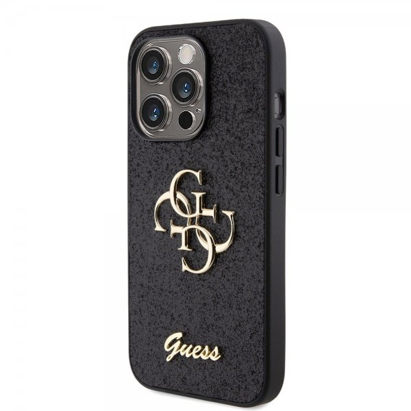 Guess iPhone 15 Pro Cover Fixed Glitter Sort