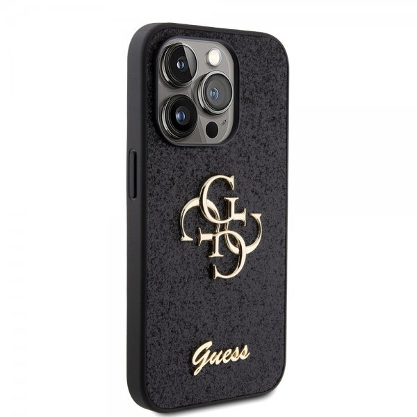 Guess iPhone 15 Pro Cover Fixed Glitter Sort