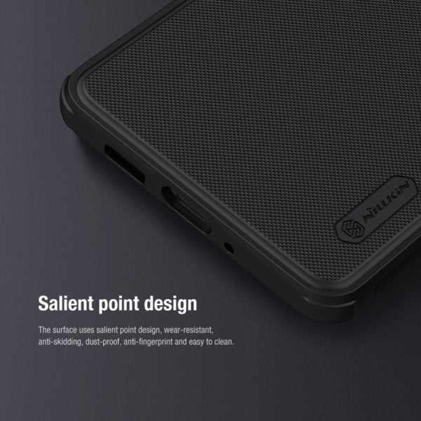 Nillkin iPhone 15 Pro Cover Frosted Shield Pro MagSafe Blå