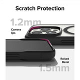 Ringke iPhone 15 Pro Cover Fusion Bold Magnetisk Mat Sort