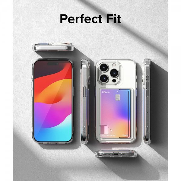 Ringke iPhone 15 Pro Cover Fusion Card Clear