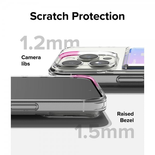 Ringke iPhone 15 Pro Cover Fusion Card Clear