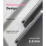 Ringke iPhone 15 Pro Cover Fusion Card Clear