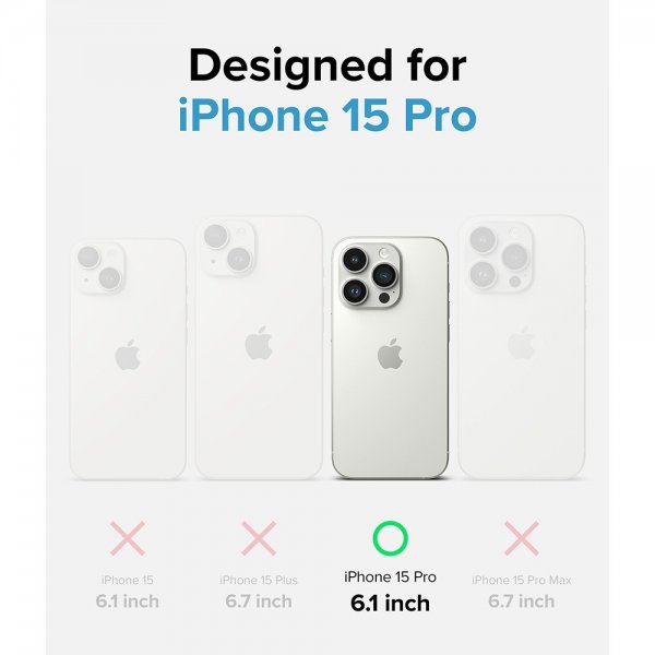 Ringke iPhone 15 Pro Cover Fusion Design Jeju