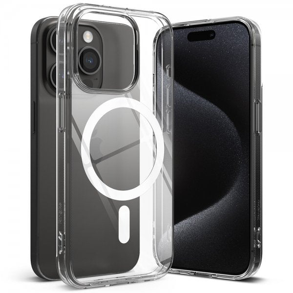 Ringke iPhone 15 Pro Cover Fusion Magnetic Clear