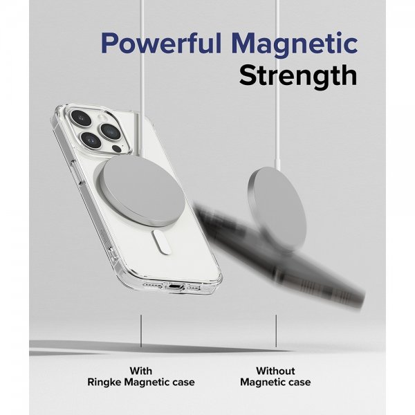 Ringke iPhone 15 Pro Cover Fusion Magnetic Clear