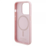Guess iPhone 15 Pro Cover G Cube MagSafe Rosa