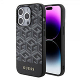 Guess iPhone 15 Pro Cover G Cube MagSafe Sort