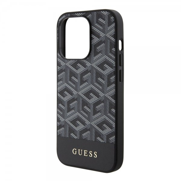 Guess iPhone 15 Pro Cover G Cube MagSafe Sort