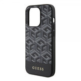 Guess iPhone 15 Pro Cover G Cube MagSafe Sort