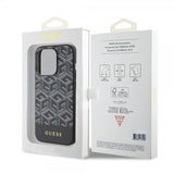 Guess iPhone 15 Pro Cover G Cube MagSafe Sort