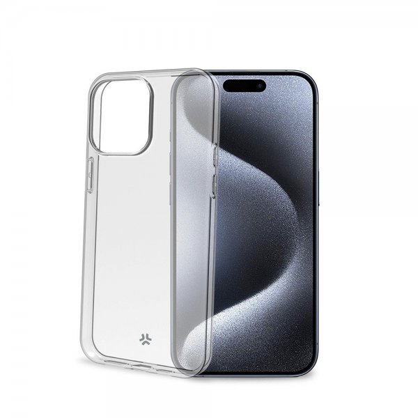 Celly iPhone 15 Pro Cover GELSKIN Gennemsigtig