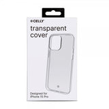 Celly iPhone 15 Pro Cover GELSKIN Gennemsigtig