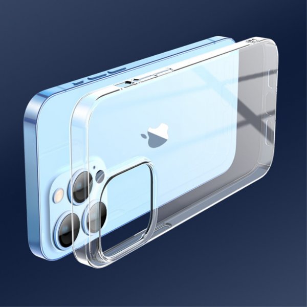 X-Level iPhone 15 Pro Cover Gennemsigtig Transparent