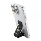 Guess iPhone 15 Pro Cover Grip Stand Klar Gennemsigtig
