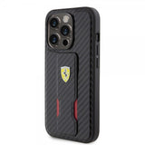 Ferrari iPhone 15 Pro Cover Grip Stand Function Sort