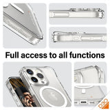 PanzerGlass iPhone 15 Pro Cover HardCase MagSafe D3O Transparent