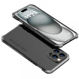 iPhone 15 Pro Cover i Metal Sort