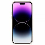 Mercury iPhone 15 Pro Cover Jelly Glitter Guld
