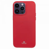 Mercury iPhone 15 Pro Cover Jelly Glitter Magenta