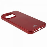 Mercury iPhone 15 Pro Cover Jelly Glitter Rød