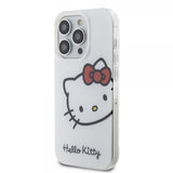 Hello Kitty iPhone 15 Pro Cover Kitty Logo Hvid