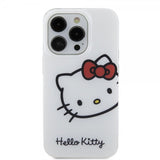 Hello Kitty iPhone 15 Pro Cover Kitty Logo Hvid