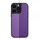X-Level iPhone 15 Pro Cover Kunstlæder MagSafe Blå